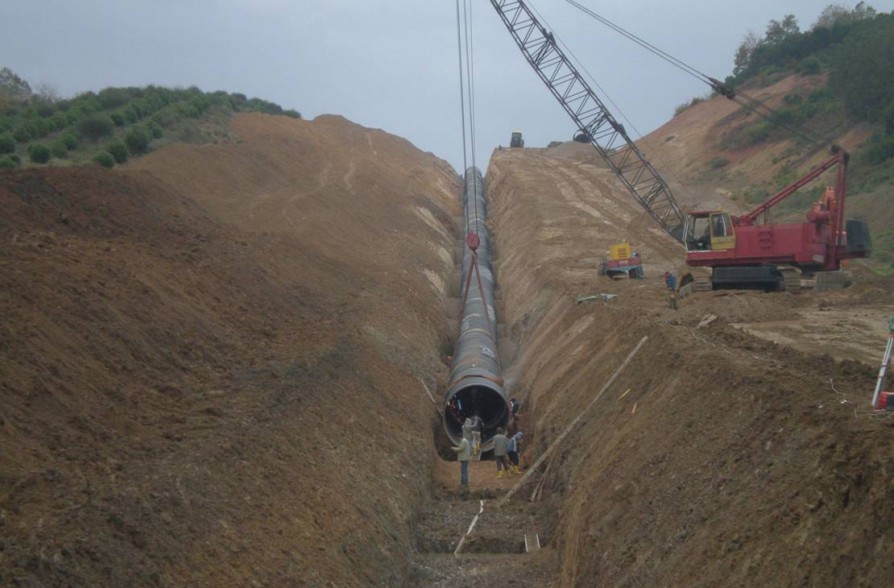 ISTANBUL WATER SUPPLY SYSTEM MELEN PIPE LINES
